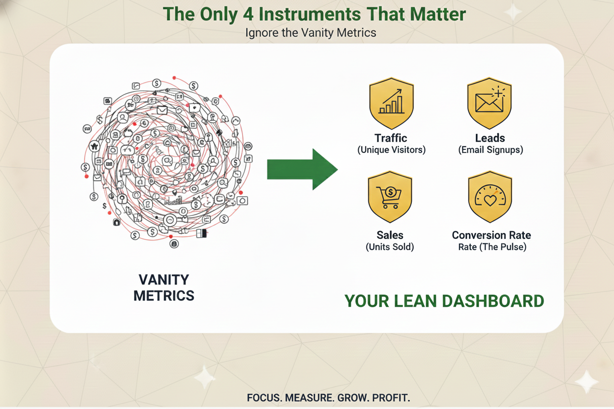 The Only 4 Numbers That Matter (Ignore the Vanity Metrics)